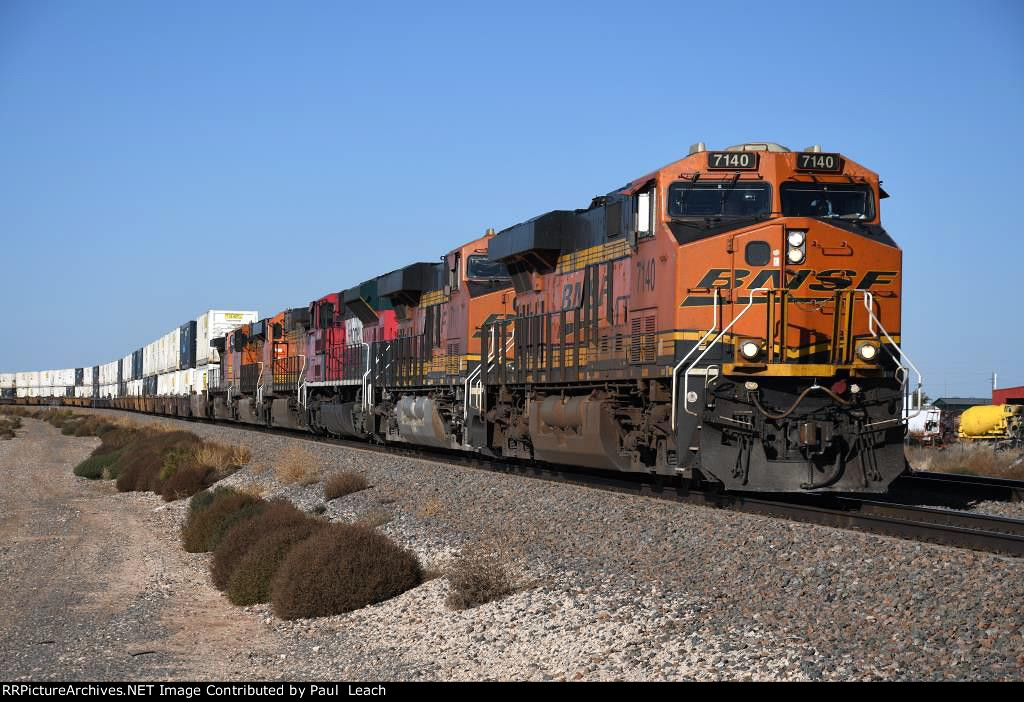 Z train races east
